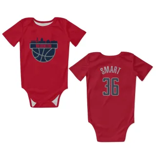 Washington Wizards Marcus Smart Red  Newborn & Infant Bodysuit
